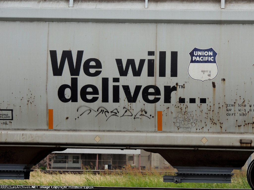 UP We Will Deliver... logo