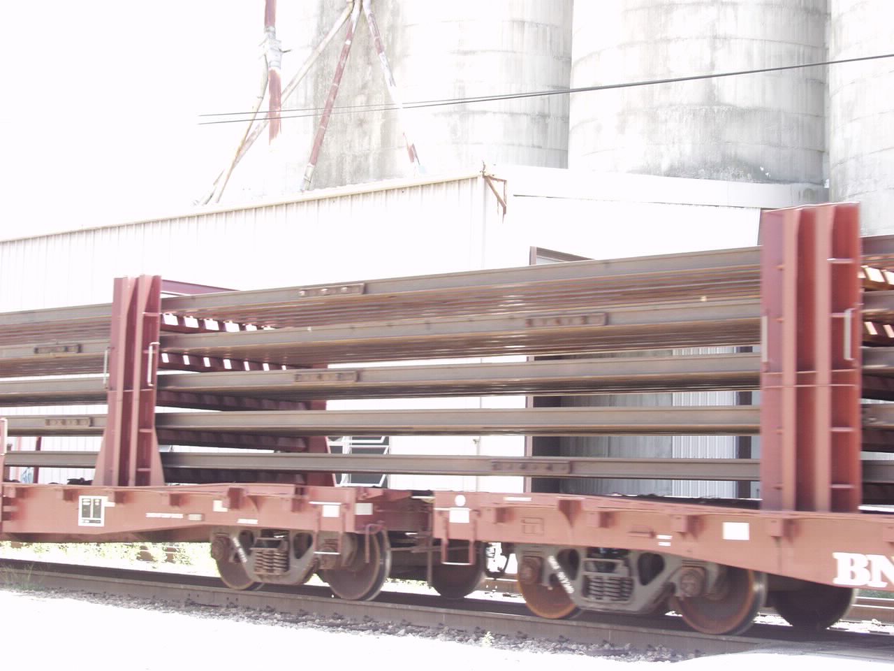 Between two Ribbon Rail cars