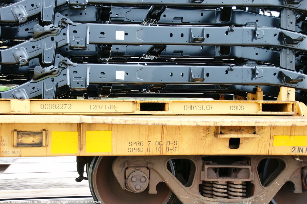 Heading north to a Chrysler Plant for assembly