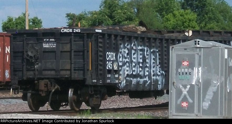 CRDX 245, 5-31-2014, end view