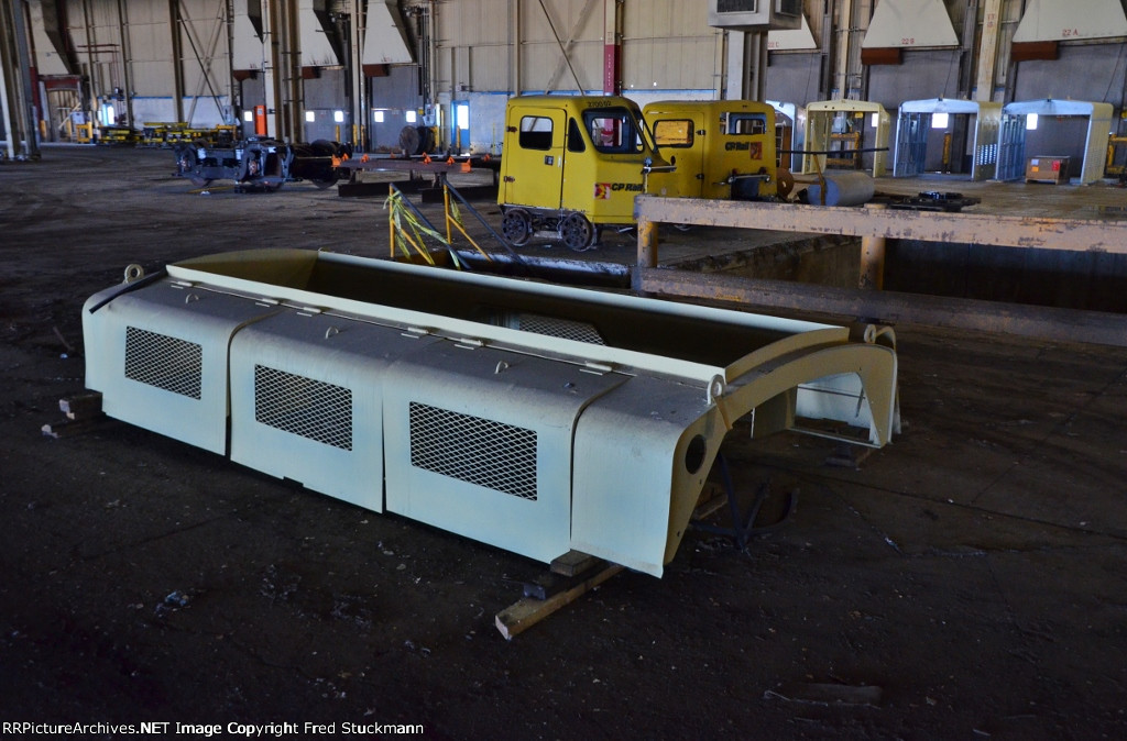 Roof vents for the dynamic brakes.