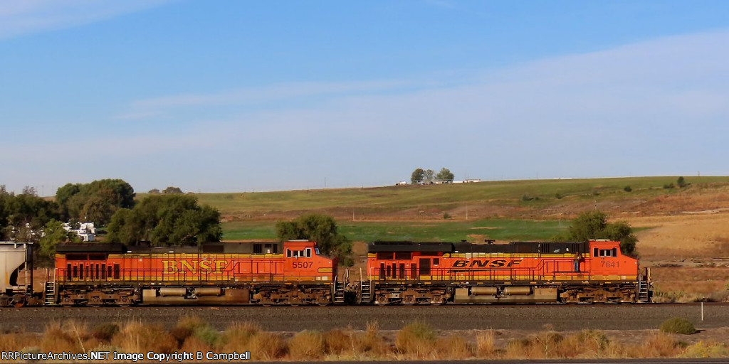 BNSF 7641-BNSF 5507