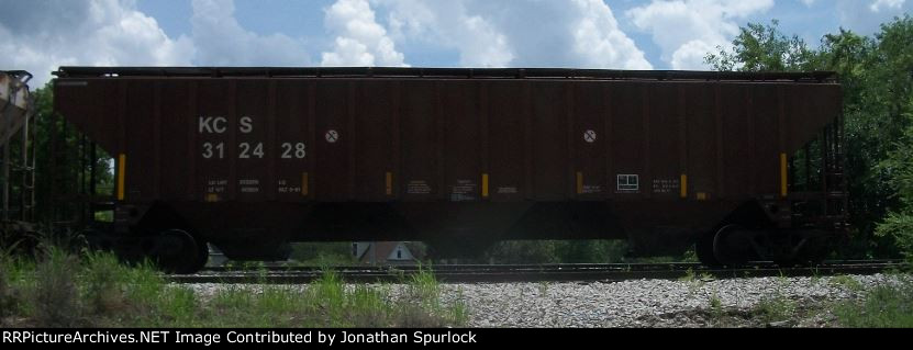 KCS 312428, looking south