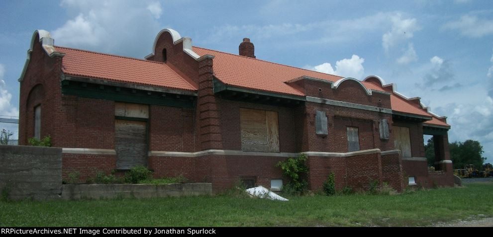 Former C & A, etc., passenger station, south side