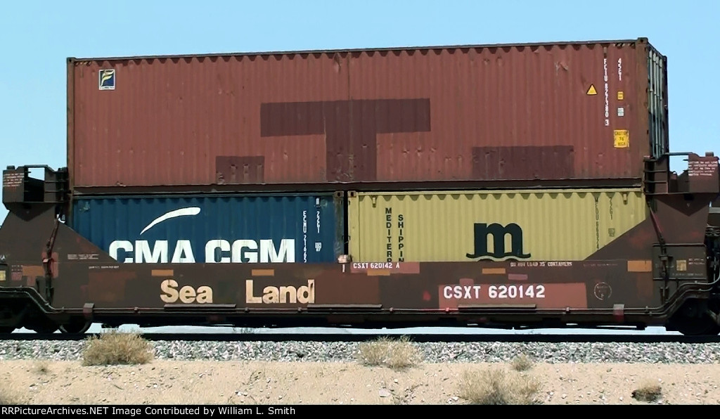 EB Intermodal Frt Btwn Needles & Goffs CA  65