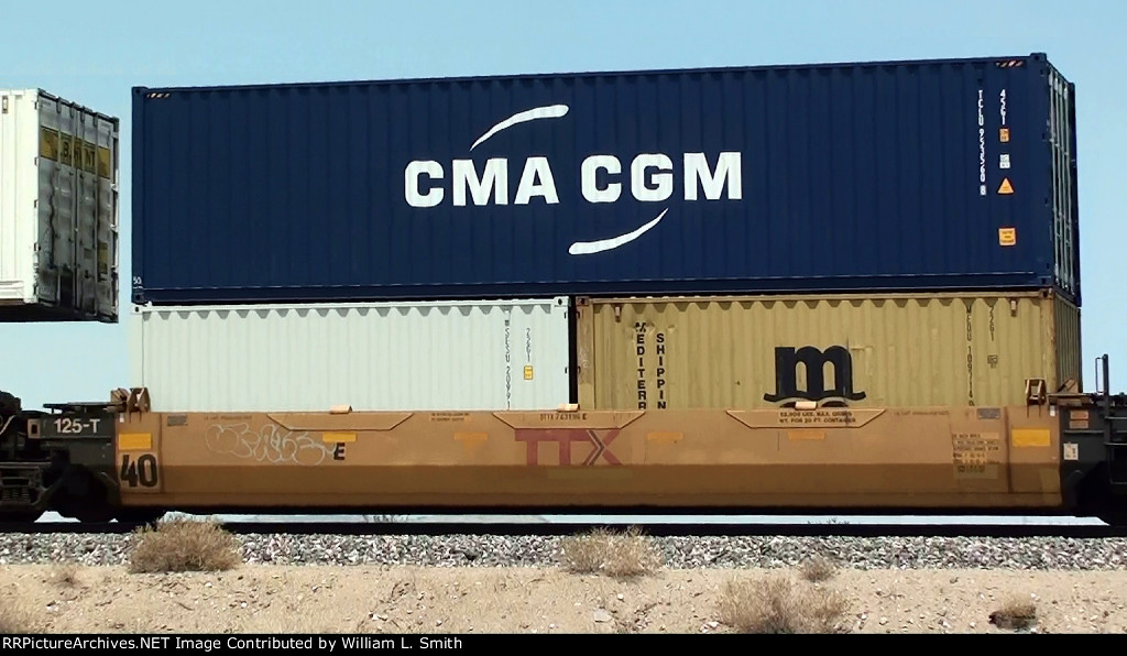 EB Intermodal Frt Btwn Needles & Goffs CA  72