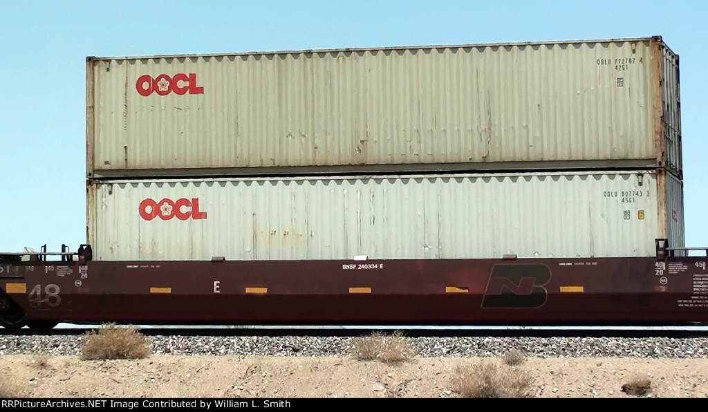 EB Intermodal Frt Btwn Needles & Goffs CA  86