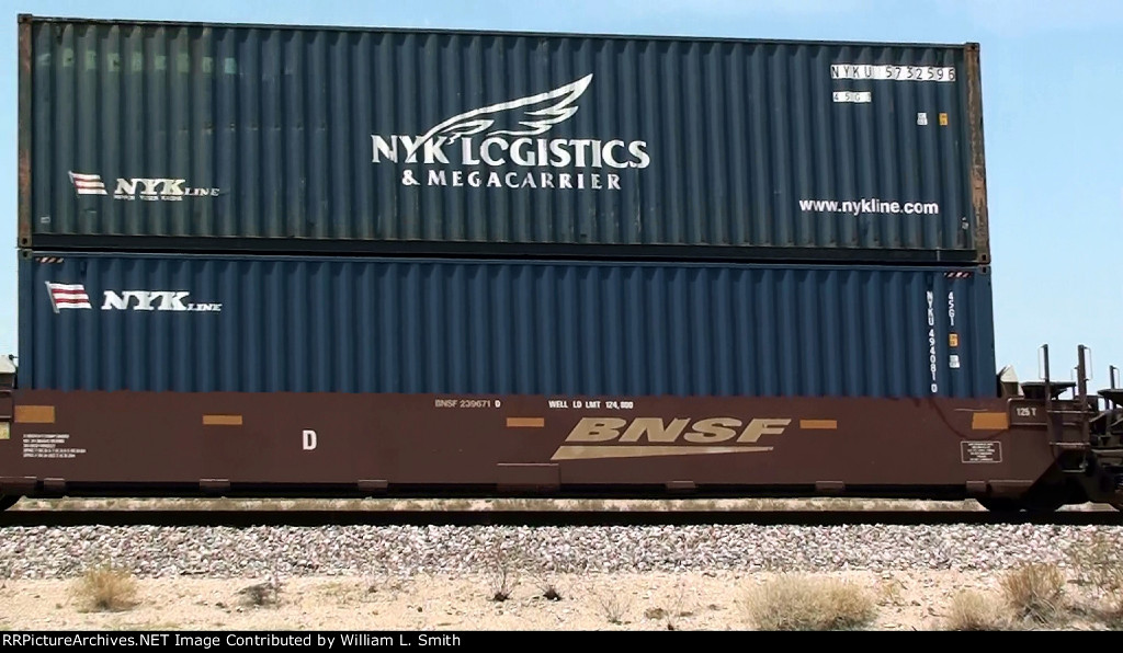EB INtermodal Frt Btwn Needles & Goffs CA  2-15