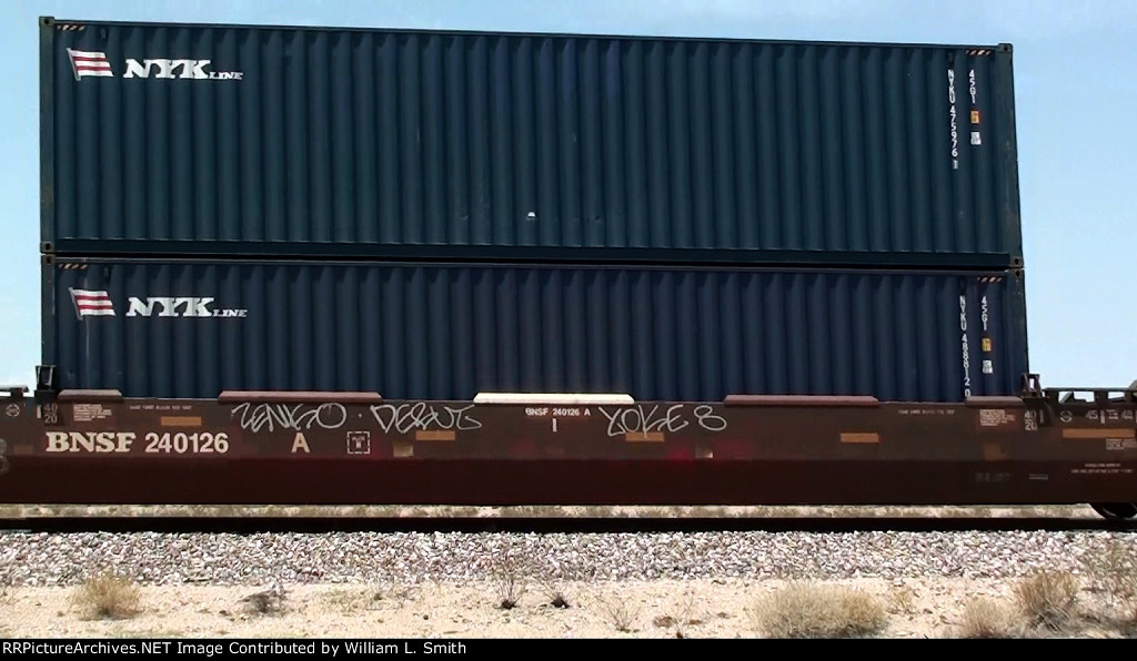 EB INtermodal Frt Btwn Needles & Goffs CA  2-24