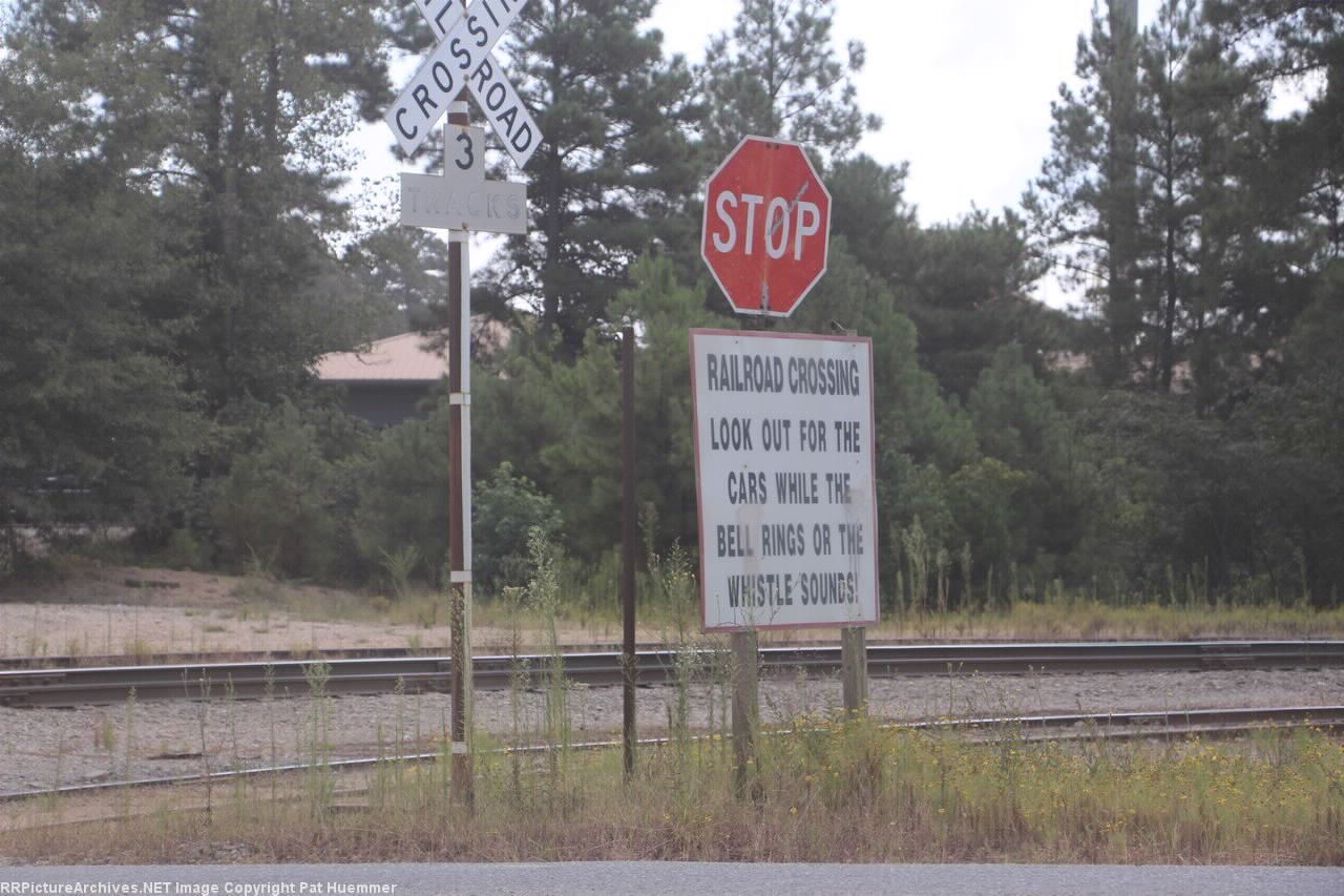 Bauxite & Northern grade crossing warning