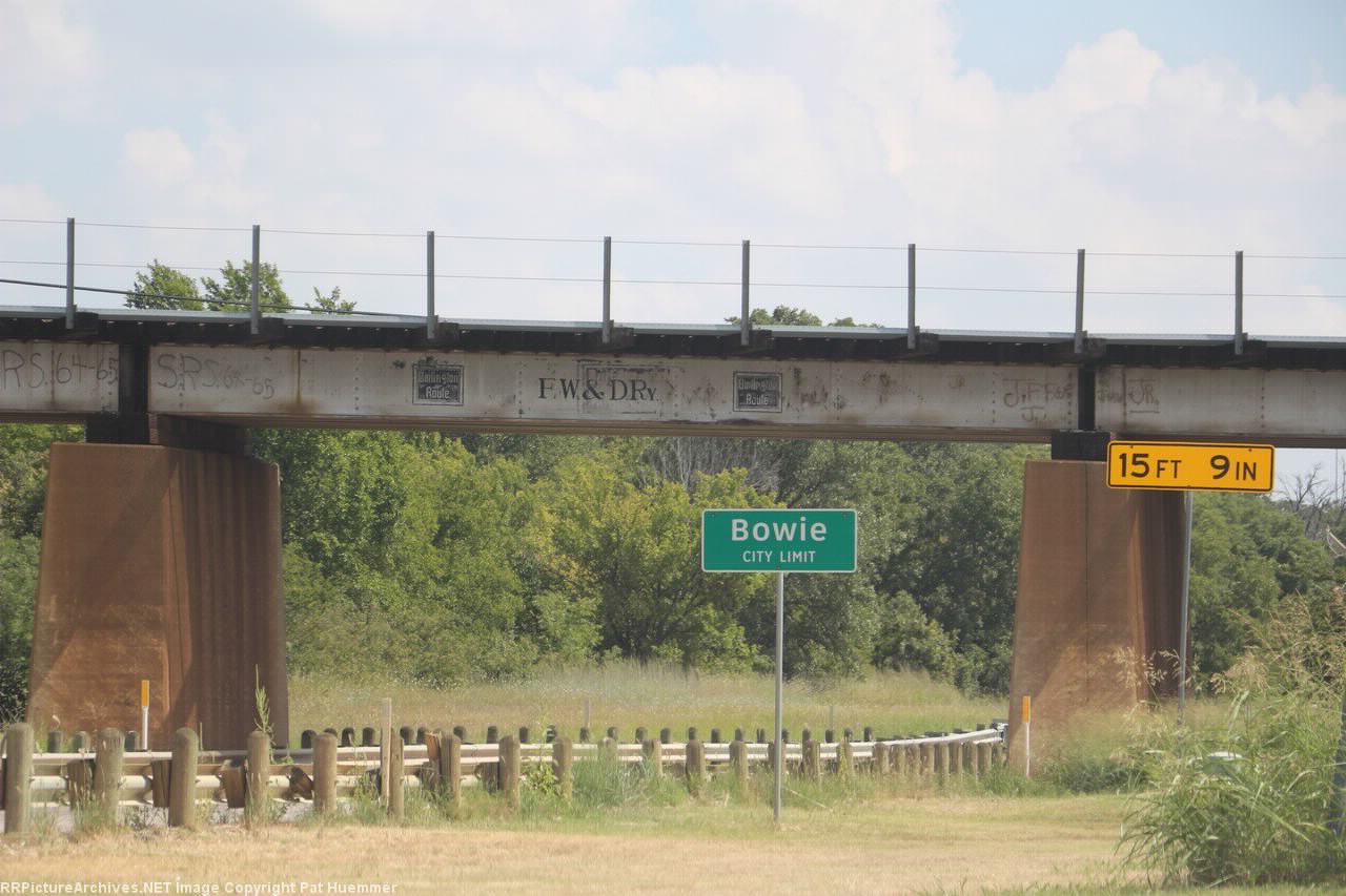 FW&D and Burlington Route logo