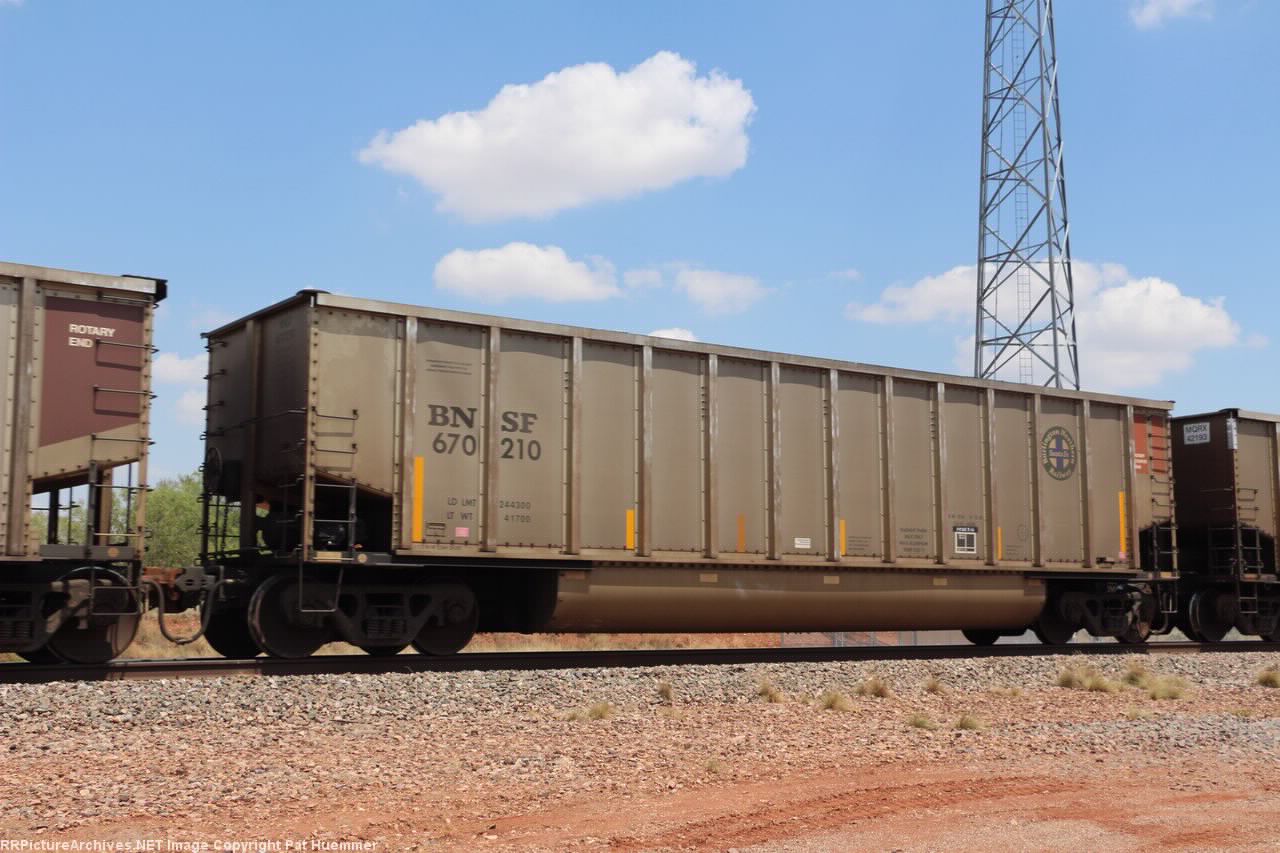 BNSF 670210