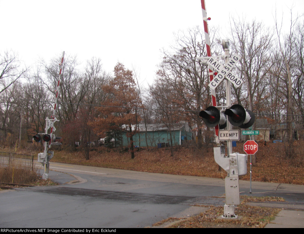 Exempt crossing on MN&S Subdivision