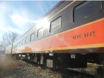 SLRG 9115 Sleeper Car Broke forward trucks rear axle