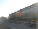 BN 5870 behind UP 5727