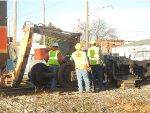 WORKING ON TRUCKS