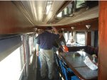 Inside Observation Car