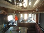 Inside Observation Car