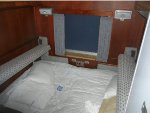 Inside Sleeper Car