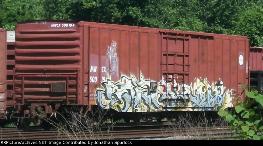 MWCX 500194, side and end view