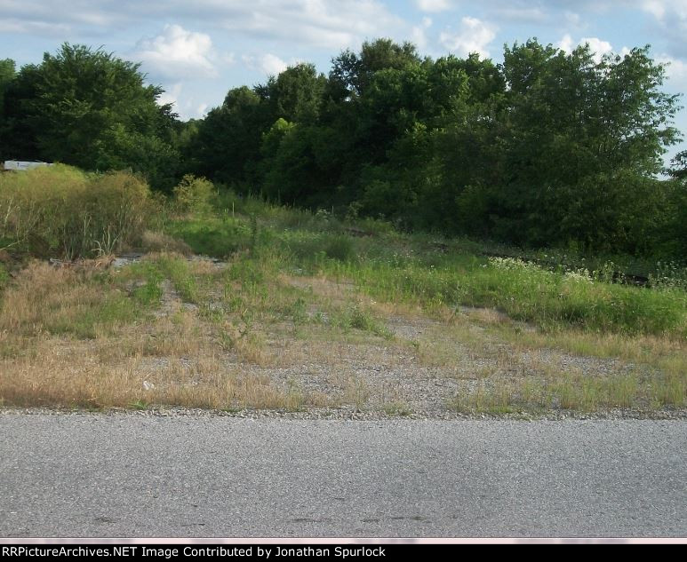 Looking south at Saint Eunice Road