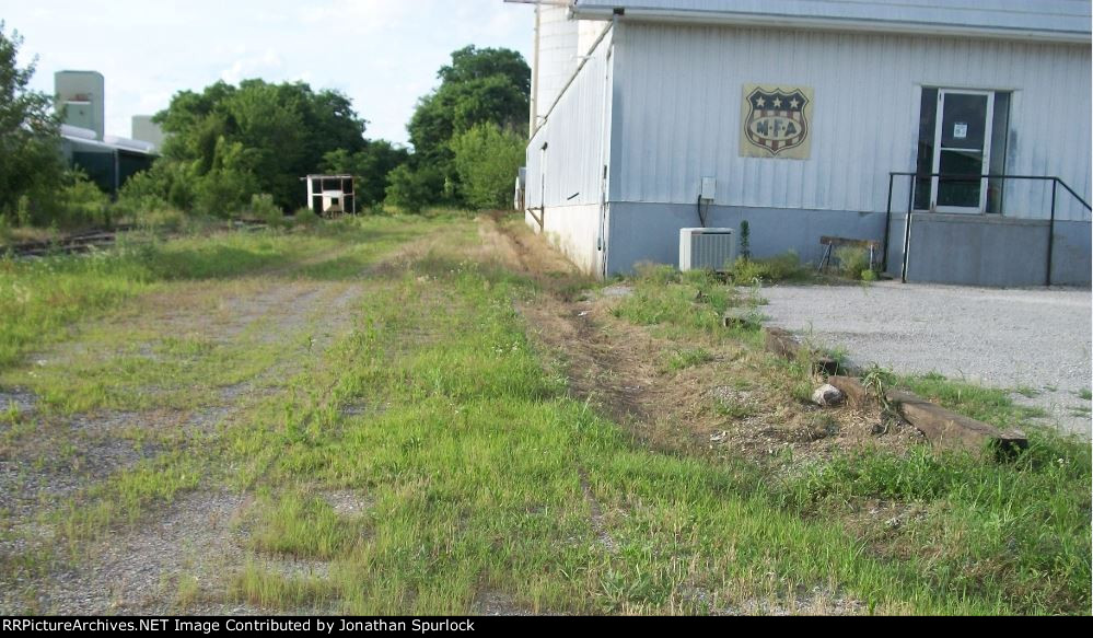 Looking north from W St Eunice Road