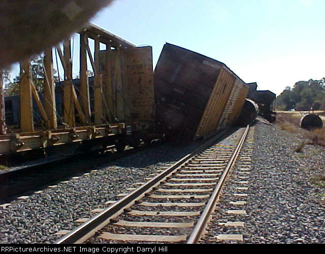 The tail end of the mess