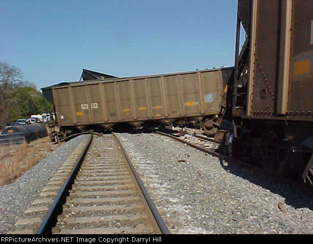 Folded like an accordian