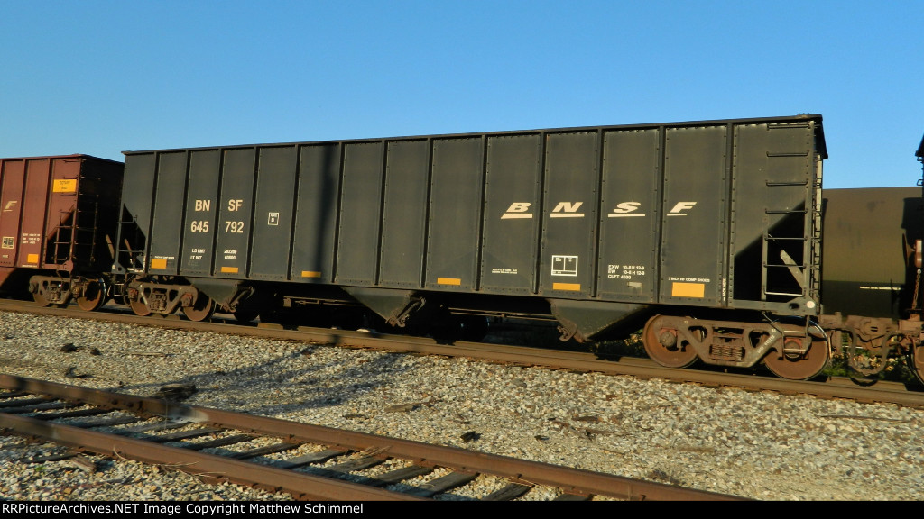 Black BNSF Open Hopper