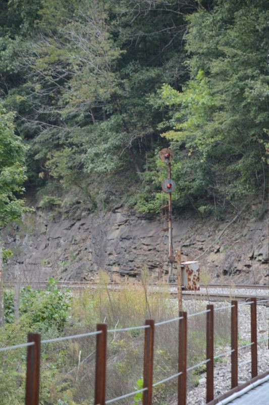 search light signal at Amigo