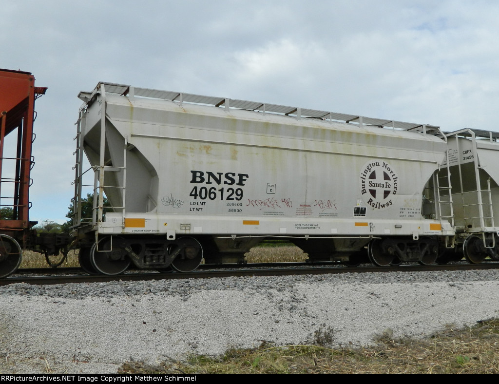 Inverted BNSF Logo 2 Bay