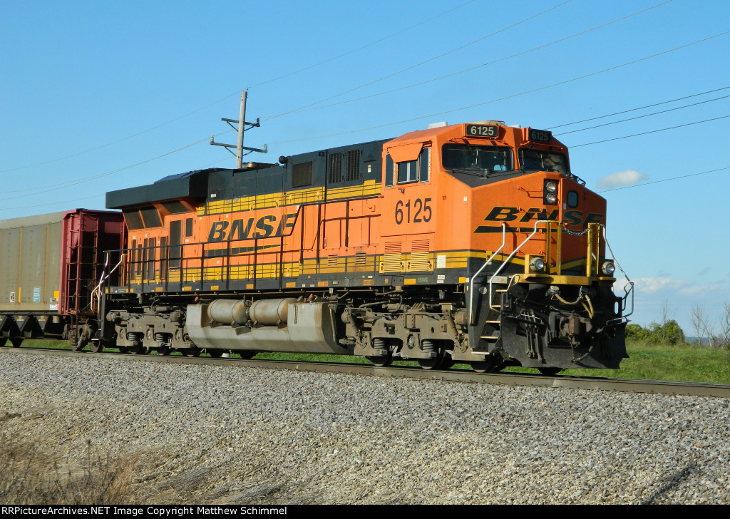 BNSF 6125 - DPU