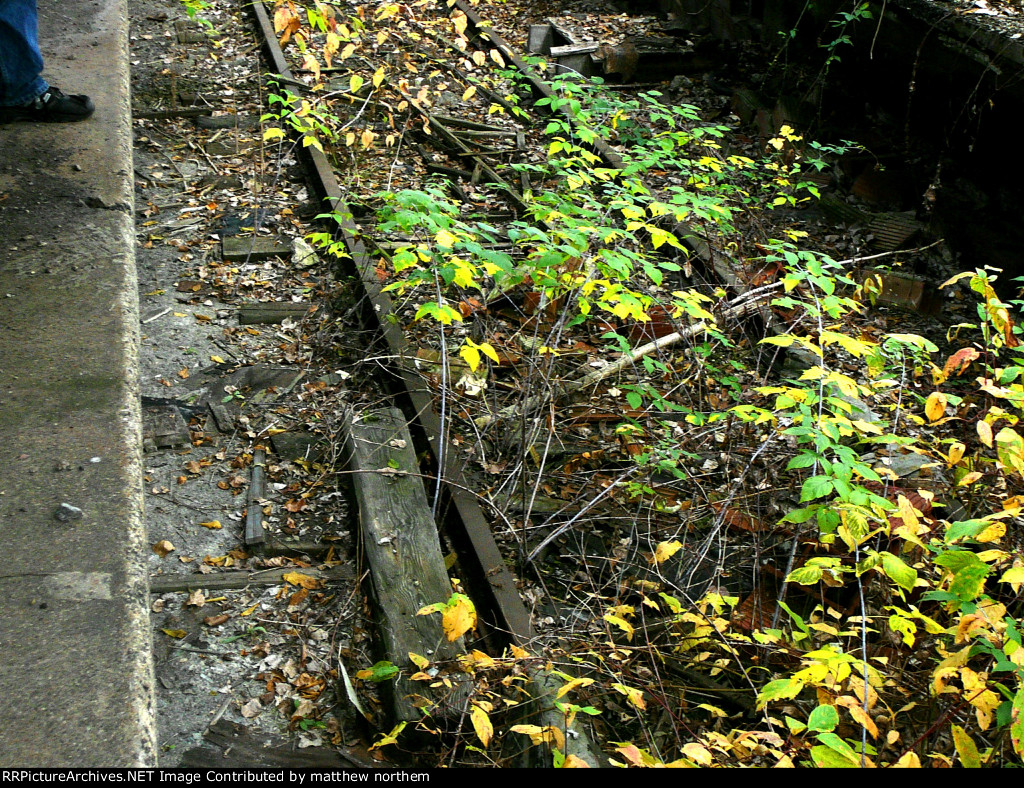 Whats left of the Railroad Track in REA Building
