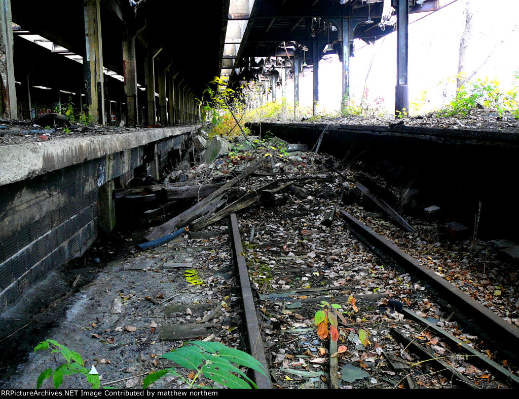 Whats left of the Railroad Track in REA Building