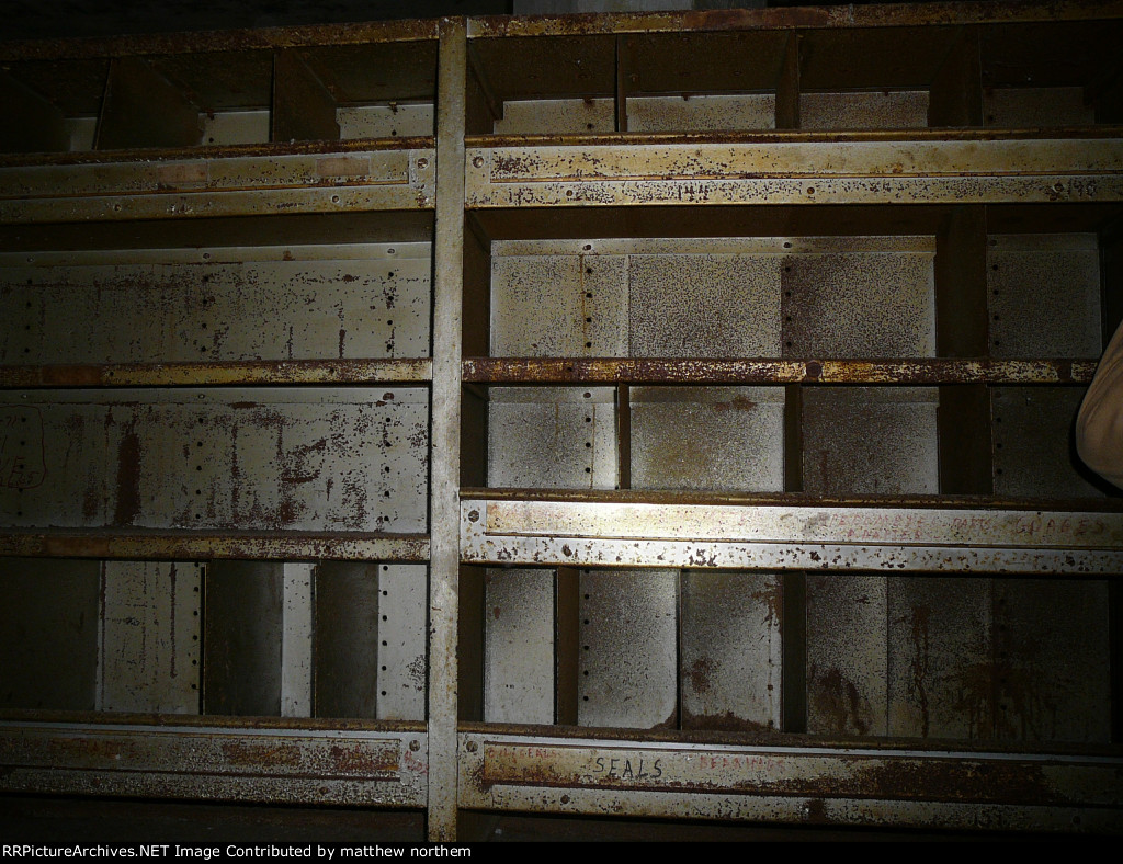 Tool cupboards in REA Building
