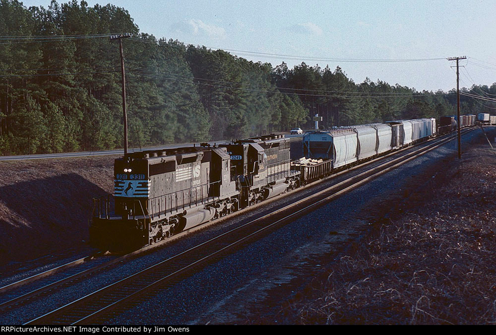 Northbound through Central