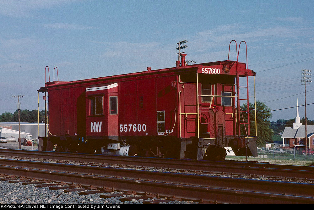 The new town caboose.