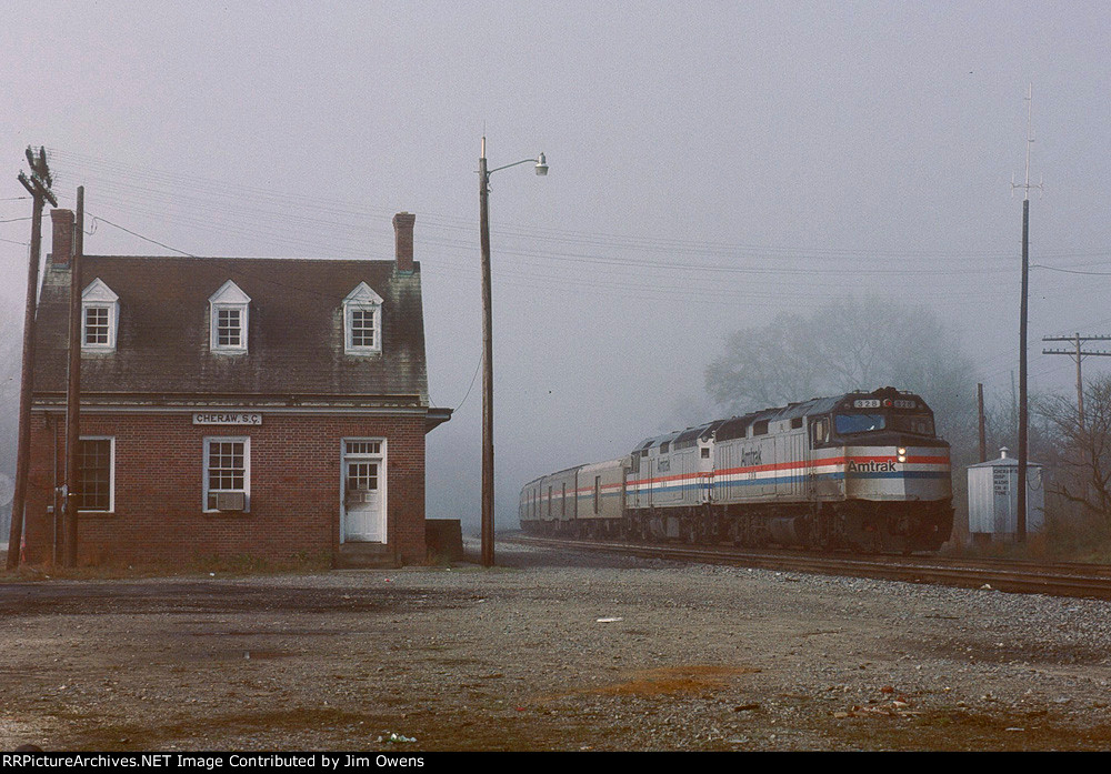 Amtrak northbound