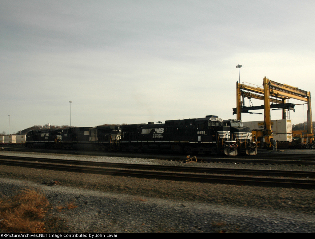 Passing Rutherford Intermodel Yard