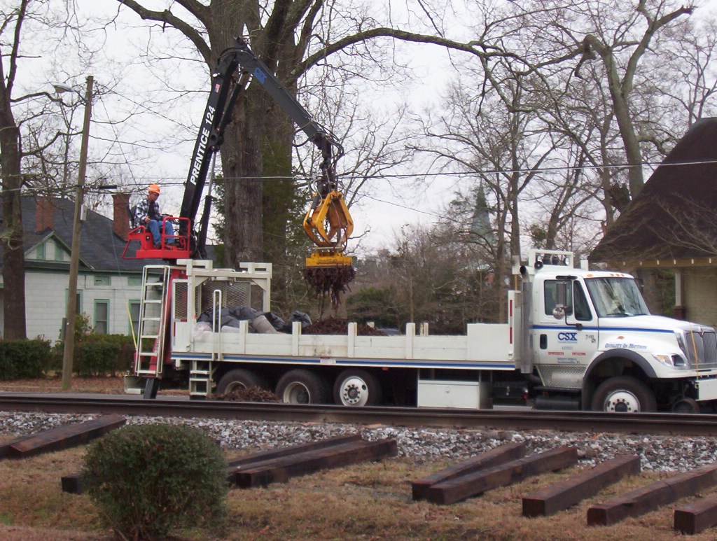 Taking out the trash