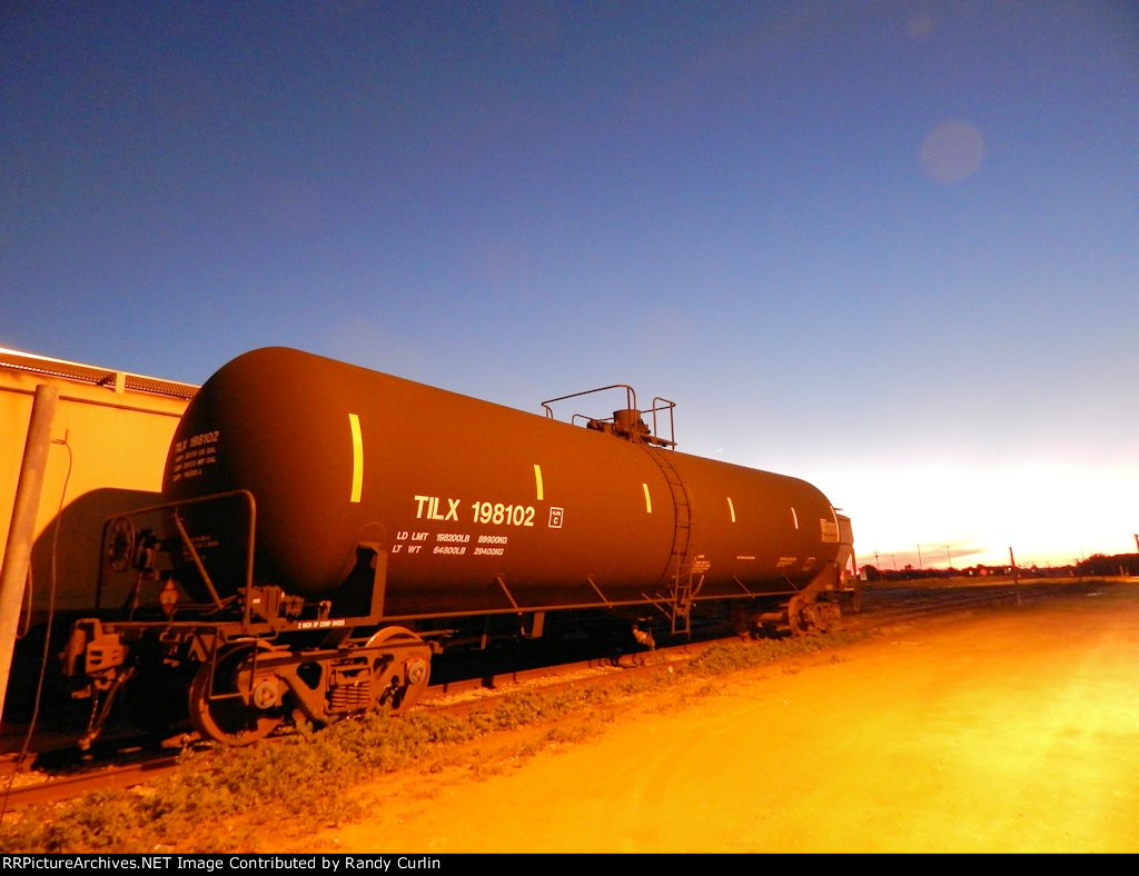 Atlas Oil at dusk