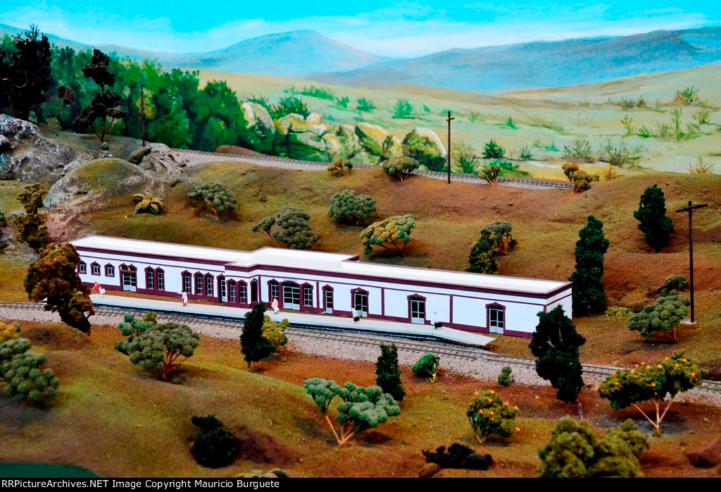 San Luis Potosi Railway Museum HO layout
