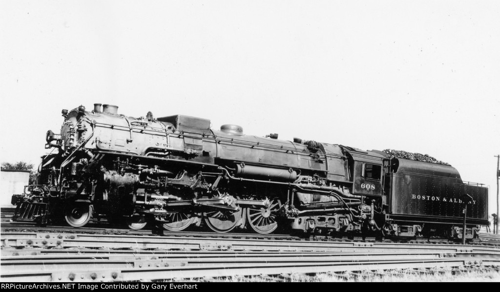 BA 4-6-4 #608 - Boston & Albany