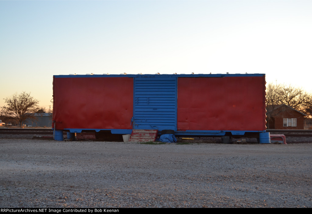 Boxcar Storage Shed
