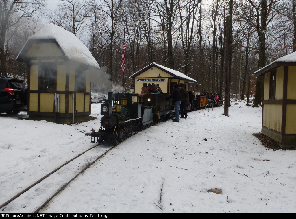 About to depart Laurel Run