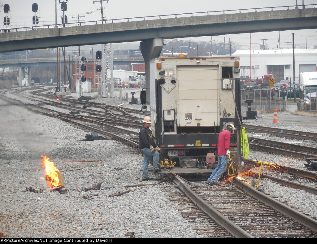 "Hey Frank, you smell that burning smell?" "What burning smell?" "Nevermind Frank, keep welding, it's probably nothing."