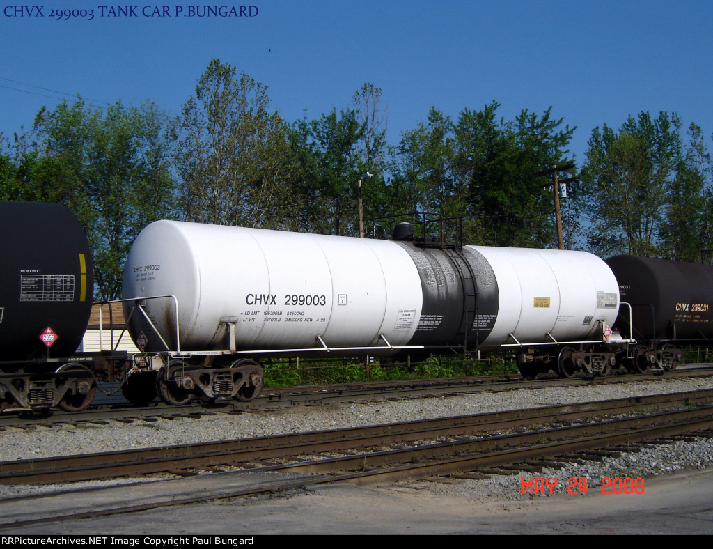 CHVX 299003  TANK CAR