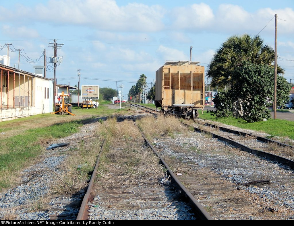 Site of single car derailment