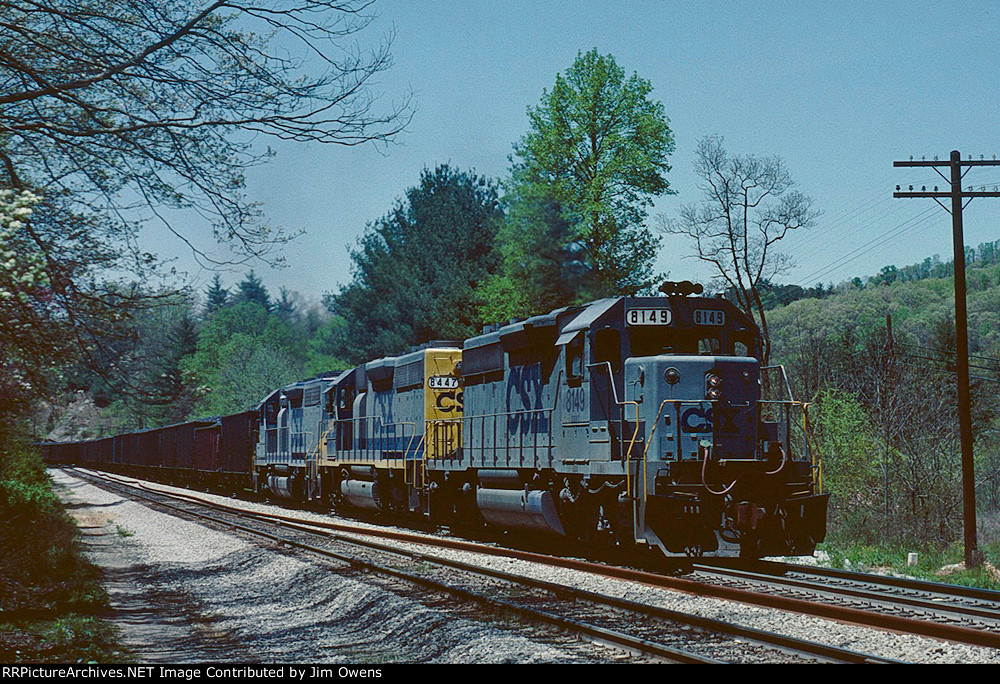 Southbound at Toe River Siding.