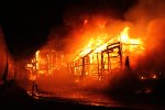 This locomotive was destroyed in a fire at Commodity Resource Corporation in Caledonia New York on November 1, 2014. 
